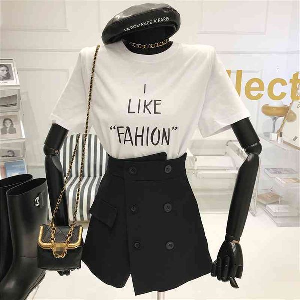 single project niche version letter torn around neck spring 2021 shirt seat women's short t-shirt, White
single project niche version letter torn around neck spring 2021 shirt seat women's short t-shirt, White