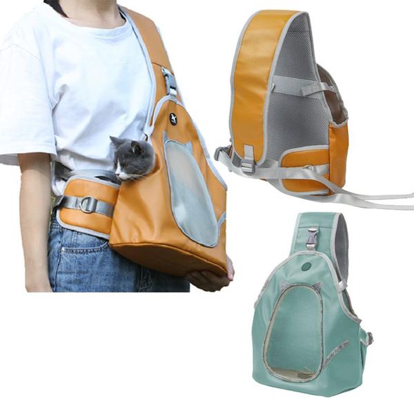 pets sling carrier pu bag breathable cat chest backpack outdoor walking puppy dog shoulder for small carriers,crates & houses
pets sling carrier pu bag breathable cat chest backpack outdoor walking puppy dog shoulder for small carriers,crates & houses