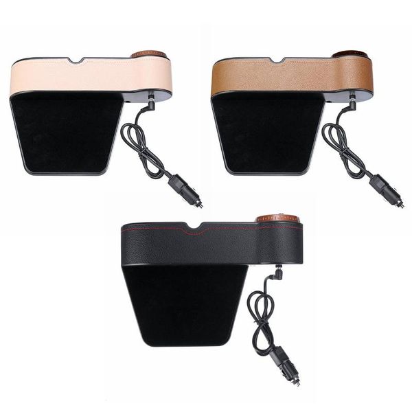 car organizer leather seat side storage box catcher with dual usb ports cigarrete lighter universal chair
car organizer leather seat side storage box catcher with dual usb ports cigarrete lighter universal chair