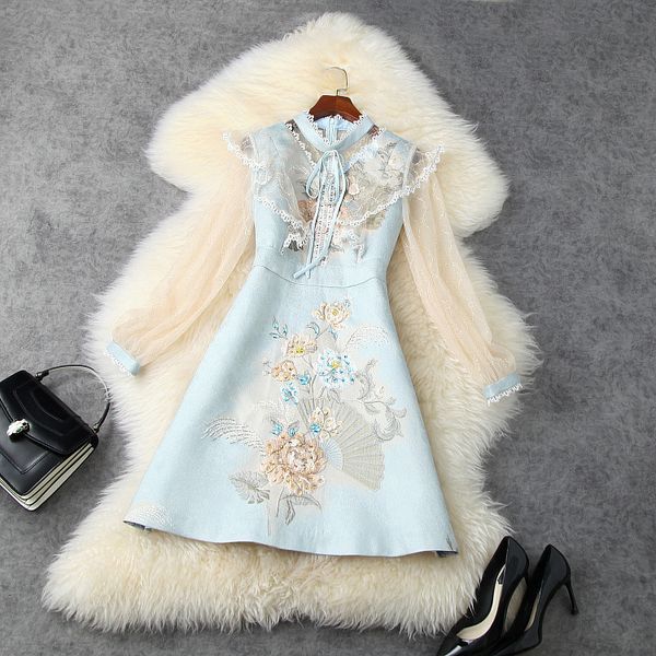 dresses european and american women's clothing 2021 the spring long sleeve stud lace stitching jacquard fashionable dress 7yrp, Black;gray
dresses european and american women's clothing 2021 the spring long sleeve stud lace stitching jacquard fashionable dress 7yrp, Black;gray