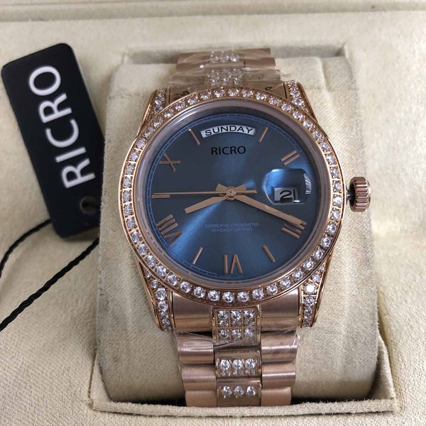 luxury watch middle row roman diamond ladies fashion rose gold, master design, fully automatic mechanical, stainless steel strap, sapphire g, Slivery;brown
luxury watch middle row roman diamond ladies fashion rose gold, master design, fully automatic mechanical, stainless steel strap, sapphire g, Slivery;brown