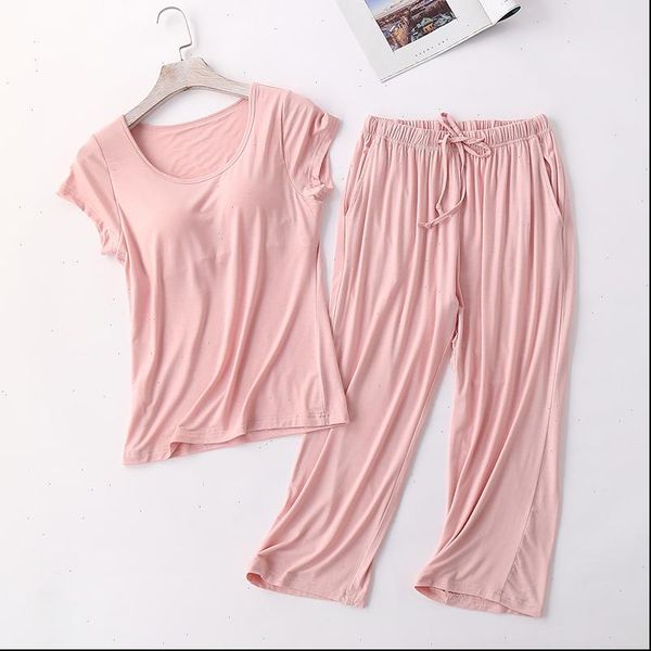 sanderala modal bra women sleepwear t pajamas sets padded pants all match comfortable pink solid short lingerie, Black;red
sanderala modal bra women sleepwear t pajamas sets padded pants all match comfortable pink solid short lingerie, Black;red