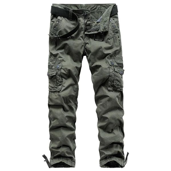 men's pants fashion outdoor trousers casual long cargo with many pockets, Black
men's pants fashion outdoor trousers casual long cargo with many pockets, Black