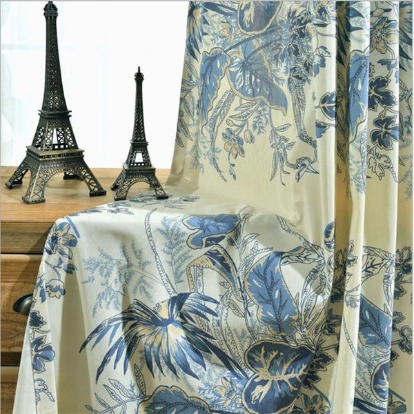 curtain & drapes juyang. polyester cotton printed curtains. pastoral country style. serene blue blackout
curtain & drapes juyang. polyester cotton printed curtains. pastoral country style. serene blue blackout