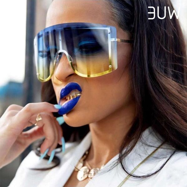 Fashionable sun frames Women Retro Vintage Sunglasses Rimless Oversized Eyewear feminino Big Shades, Black
Fashionable sun frames Women Retro Vintage Sunglasses Rimless Oversized Eyewear feminino Big Shades, Black