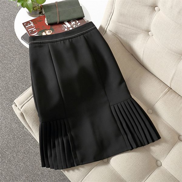 casual dresses fashion will see high-waist designers solid trumpet office work women's skirts znhx, Black;gray
casual dresses fashion will see high-waist designers solid trumpet office work women's skirts znhx, Black;gray