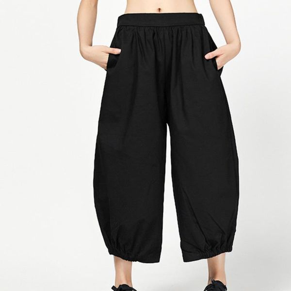 women's pants & capris fashion tide women spring casual solid color elastic waist irregular straight ankle-length female bottoms ta517, Black;white
women's pants & capris fashion tide women spring casual solid color elastic waist irregular straight ankle-length female bottoms ta517, Black;white
