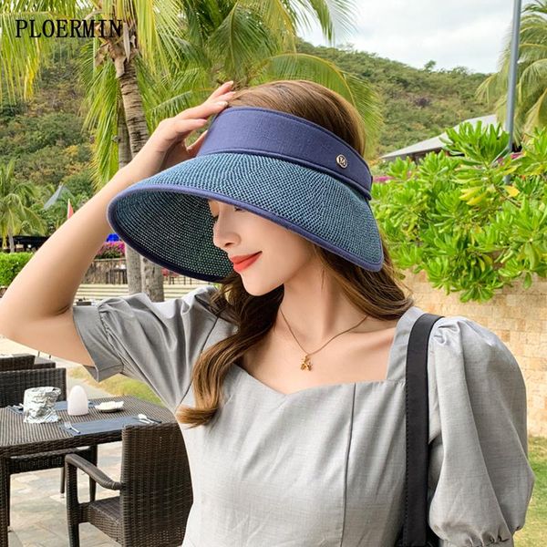 fashion all-match sun hats for women summer empty anti-uv straw hat wide-brim floppy foldable travel vacation beach wide brim, Blue;gray
fashion all-match sun hats for women summer empty anti-uv straw hat wide-brim floppy foldable travel vacation beach wide brim, Blue;gray
