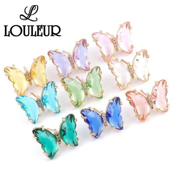 design transparent crystal glass butterfly earrings for women girls fashion korean stud earring jewelry party gifts, Golden;silver
design transparent crystal glass butterfly earrings for women girls fashion korean stud earring jewelry party gifts, Golden;silver