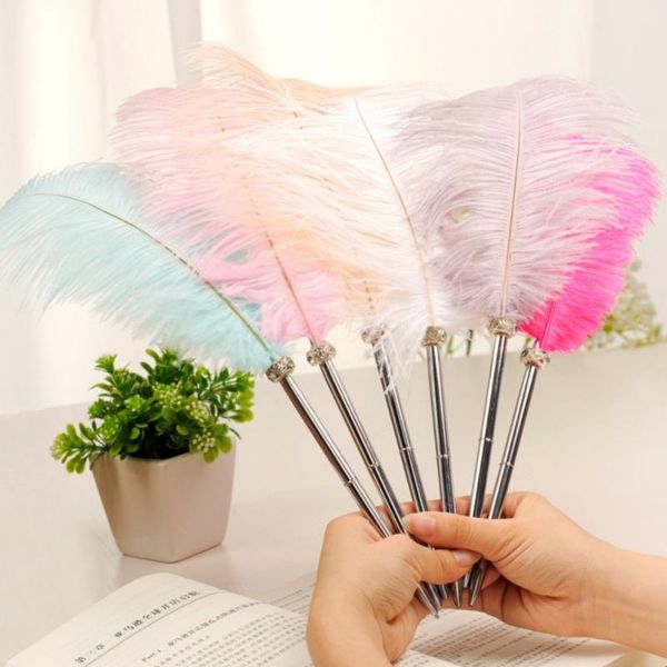 beautiful feather pens ballpoint pen writing for school supplies stationery items cute kawaii party favor
beautiful feather pens ballpoint pen writing for school supplies stationery items cute kawaii party favor
