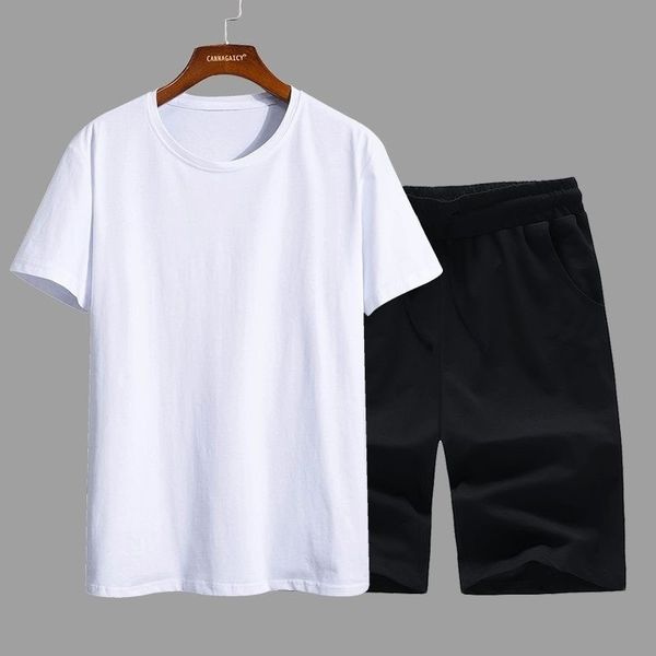 men's leisure sports summer solid color simple trend loose knitted short sleeve shorts two piece men's suit2021, Gray
men's leisure sports summer solid color simple trend loose knitted short sleeve shorts two piece men's suit2021, Gray