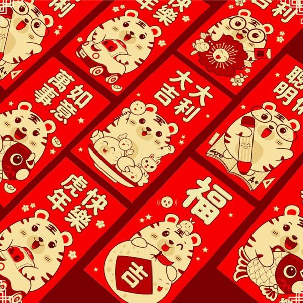greeting cards 6pcs/set birthday cartoon year of the tiger lucky year's red envelope hongbao spring festival
greeting cards 6pcs/set birthday cartoon year of the tiger lucky year's red envelope hongbao spring festival