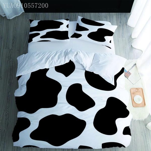 bedding sets cow texture duvet cover luxury 3d printed set king comforter multi size with 1/2 pillowcases bedclothes
bedding sets cow texture duvet cover luxury 3d printed set king comforter multi size with 1/2 pillowcases bedclothes