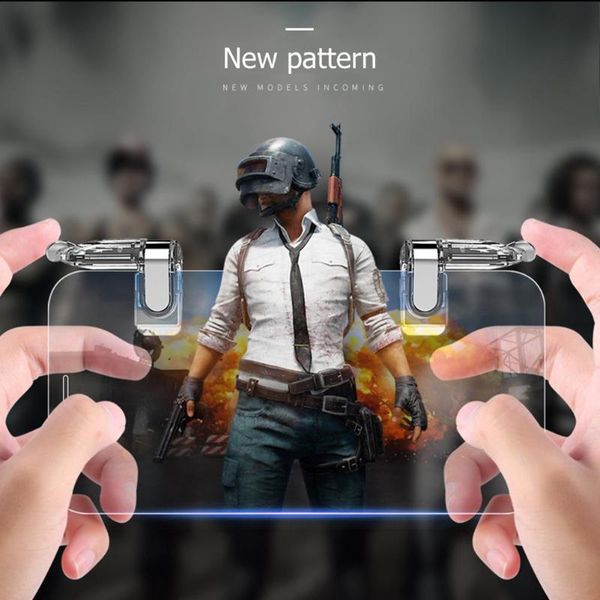game controllers & joysticks 2pcs transparent pc + alloy k03 mobile phone gaming grip trigger fire button controller for pubg 43*30*24mm/1.6
game controllers & joysticks 2pcs transparent pc + alloy k03 mobile phone gaming grip trigger fire button controller for pubg 43*30*24mm/1.6