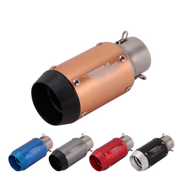 exhaust pipe 38-51mm universal short motorcycle tip escape tube muffler tail stainless steel colors 174mm
exhaust pipe 38-51mm universal short motorcycle tip escape tube muffler tail stainless steel colors 174mm