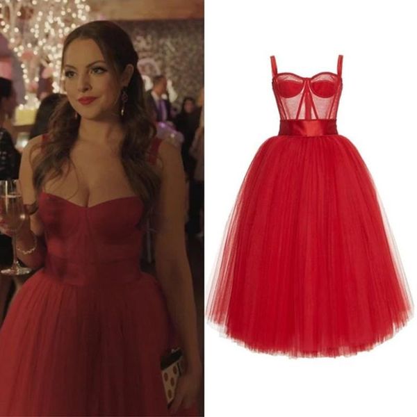 party dresses red tulle sweetheart satin prom dress straps knee-length homecoming plus size, White;black
party dresses red tulle sweetheart satin prom dress straps knee-length homecoming plus size, White;black