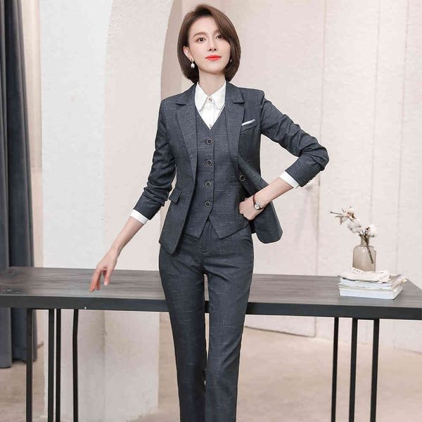 pant business career 3 piece woman's suit ladies'pants from the purple grey office plaid blazer vest and pants, White
pant business career 3 piece woman's suit ladies'pants from the purple grey office plaid blazer vest and pants, White