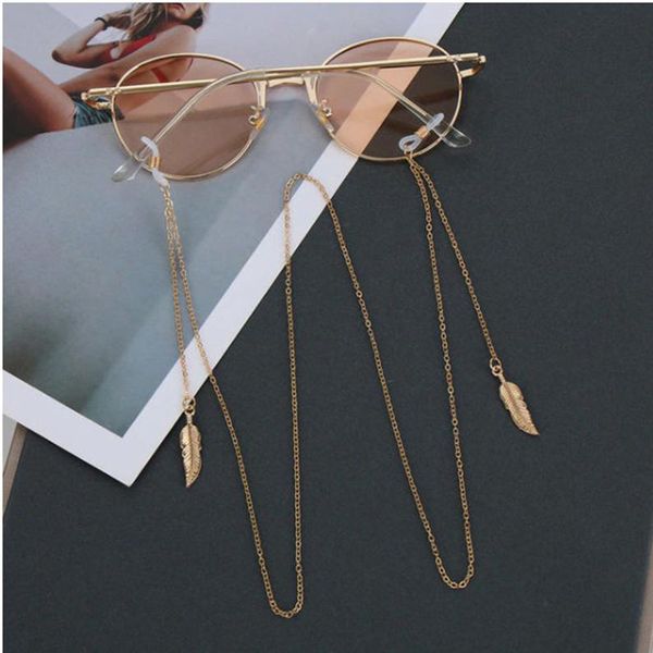 fashion metal eyeglasses chain women sunglasses holder necklace reading glasses non-slip lanyard gold plated eyewear accessories
fashion metal eyeglasses chain women sunglasses holder necklace reading glasses non-slip lanyard gold plated eyewear accessories