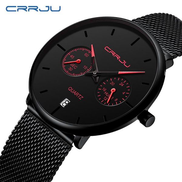 wristwatches crrju fashion sports mens watches waterproof simple ultra-thin watch men quartz clock relogio masculino, Slivery;brown
wristwatches crrju fashion sports mens watches waterproof simple ultra-thin watch men quartz clock relogio masculino, Slivery;brown
