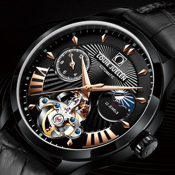 wristwatches 2021 explosive men's watch fashion trend hollow waterproof mechanical casual business wristwatch, Slivery;brown
wristwatches 2021 explosive men's watch fashion trend hollow waterproof mechanical casual business wristwatch, Slivery;brown