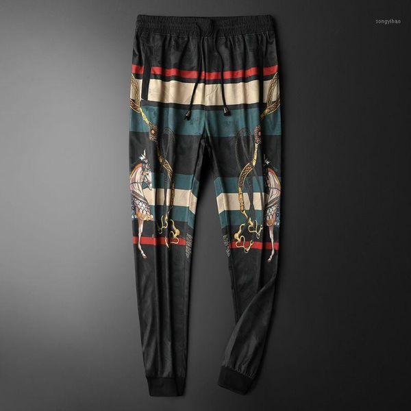 summer animal print ice silk casual pants men's hip hop striped streetwear ropa de hombre 2021 harem men joggers, Black
summer animal print ice silk casual pants men's hip hop striped streetwear ropa de hombre 2021 harem men joggers, Black