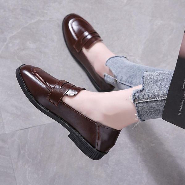dress shoes eagsity classic penny loafer women heel square oxford block party office lady work casual, Black
dress shoes eagsity classic penny loafer women heel square oxford block party office lady work casual, Black