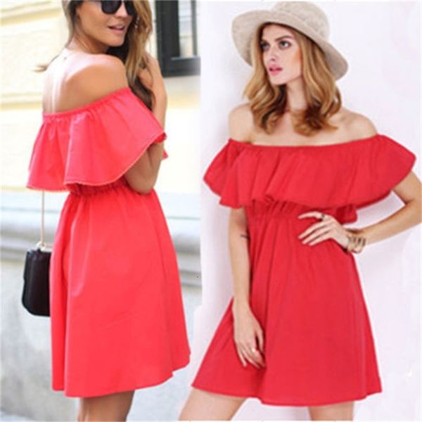 red fashion women elegant vintage off shoulder dress stylish slash neck casual slim waist beach summer sundress vestidos, Black;gray
red fashion women elegant vintage off shoulder dress stylish slash neck casual slim waist beach summer sundress vestidos, Black;gray