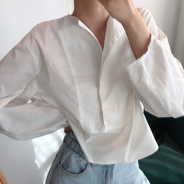 women's sweaters spring blouses o-neck solid color long sleeve womens and fashion shirt blusas roupa feminina j1f8, White;black
women's sweaters spring blouses o-neck solid color long sleeve womens and fashion shirt blusas roupa feminina j1f8, White;black