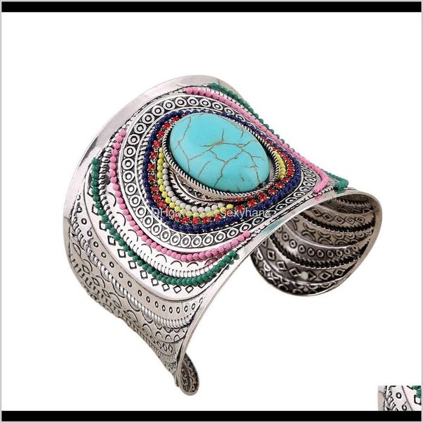 charm bracelets drop delivery 2021 bz0378 jewelry fashion atmosphere alloy bracelet with sapphire turquoise bohemian style otapn, Golden;silver
charm bracelets drop delivery 2021 bz0378 jewelry fashion atmosphere alloy bracelet with sapphire turquoise bohemian style otapn, Golden;silver