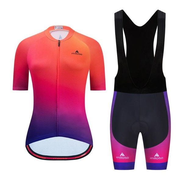 women's cycling jersey set summer anti-uv bicycle clothing quick-dry mountain female bike clothes racing sets, Black;blue
women's cycling jersey set summer anti-uv bicycle clothing quick-dry mountain female bike clothes racing sets, Black;blue
