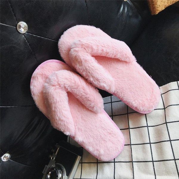 slippers winter home indoor cotton women warm faux fur comfortable house bedroom ladies flip-flops footwear female, Black
slippers winter home indoor cotton women warm faux fur comfortable house bedroom ladies flip-flops footwear female, Black