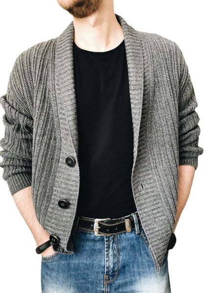 men's sweaters autumn casual cardigan men vintae loose knitted england style long sleeve single-breasted sweater coat, White;black
men's sweaters autumn casual cardigan men vintae loose knitted england style long sleeve single-breasted sweater coat, White;black