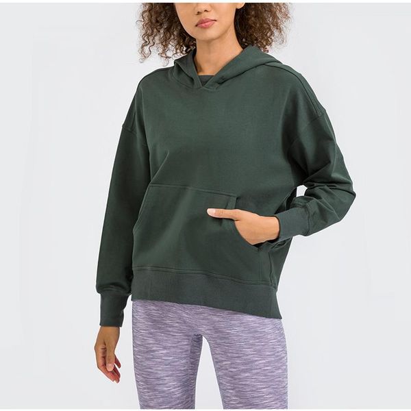 yoga outfit casual cotton french terry hooded sweatshirts pullover women relaxed fit long sleeved solid athletic hoodies with pockets
yoga outfit casual cotton french terry hooded sweatshirts pullover women relaxed fit long sleeved solid athletic hoodies with pockets