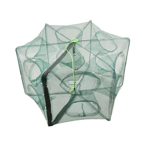 fishing accessories 16 holes folded net portable nylon folding crayfish catcher casting crab fish trap cages traps
fishing accessories 16 holes folded net portable nylon folding crayfish catcher casting crab fish trap cages traps