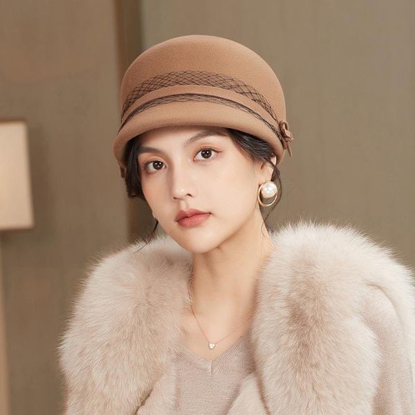 berets 100% wool felt women party flower formal fedora hat banquet grace woolen pillbox cap lady winter equestrian, Blue;gray
berets 100% wool felt women party flower formal fedora hat banquet grace woolen pillbox cap lady winter equestrian, Blue;gray