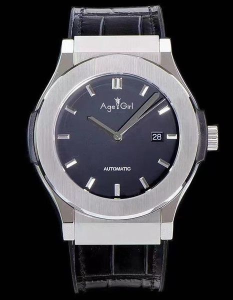 wristwatches men automatic mechanical sapphire stainless steel watch silver black blue green leather glass back, Slivery;brown
wristwatches men automatic mechanical sapphire stainless steel watch silver black blue green leather glass back, Slivery;brown