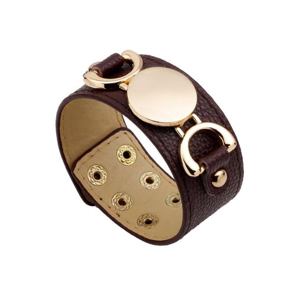 charm bracelets fashion trend wide leather ladies bracelet creative rose gold letter factory wholesale, Golden;silver
charm bracelets fashion trend wide leather ladies bracelet creative rose gold letter factory wholesale, Golden;silver