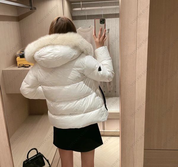 women's outerwear fashion fur collar hooded down coat designer parkas women winter warm jacket jackets size s-l, Black
women's outerwear fashion fur collar hooded down coat designer parkas women winter warm jacket jackets size s-l, Black