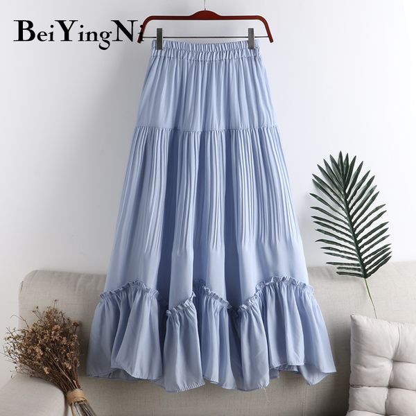 beiyingni korean irregular pleated skirt women fashion kawaii elegant elastic high waist skirts female preppy casual faldas 210416, Black
beiyingni korean irregular pleated skirt women fashion kawaii elegant elastic high waist skirts female preppy casual faldas 210416, Black