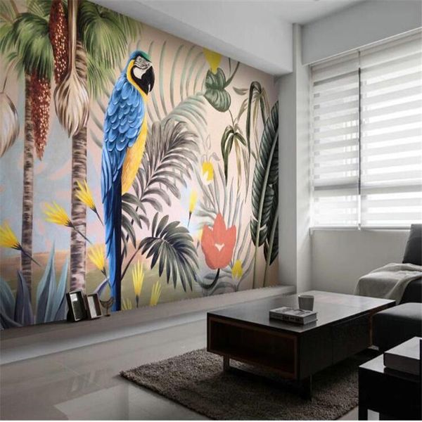 wallpapers wellyu custom wallpaper papel de parede nordic minimalist hand-painted tropical rainforest parrot background wall decorative
wallpapers wellyu custom wallpaper papel de parede nordic minimalist hand-painted tropical rainforest parrot background wall decorative