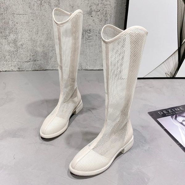 boots net women 2021 spring summer red female wild hollow high tube cool long roman sandals, Black
boots net women 2021 spring summer red female wild hollow high tube cool long roman sandals, Black