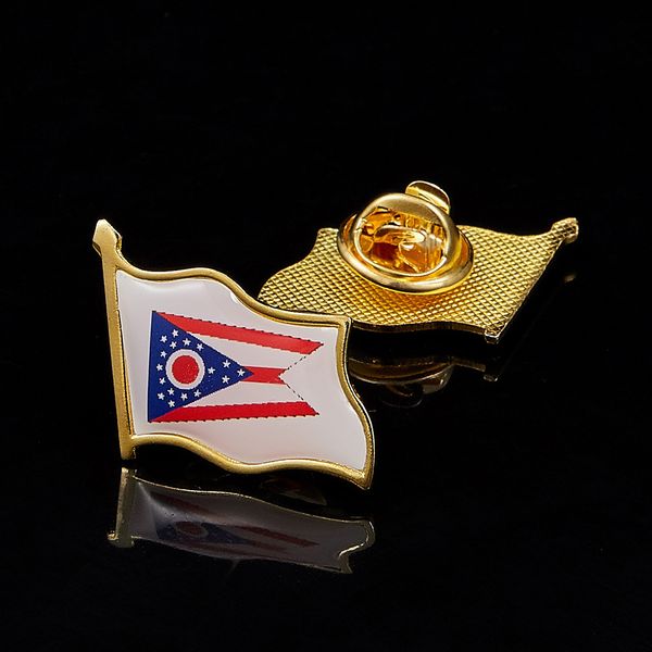 30pcs usa state of ohio national waving emblem flag lapel pins craft brooch badge accessories
30pcs usa state of ohio national waving emblem flag lapel pins craft brooch badge accessories