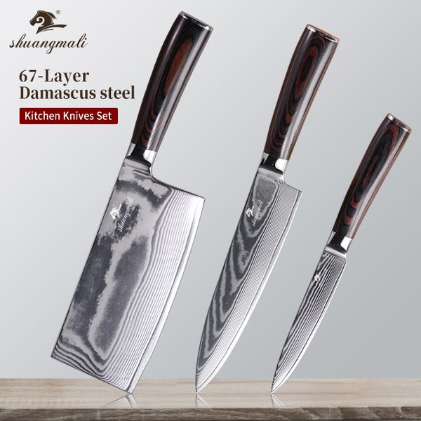 3 pcs utiity cooking chef knife set vg10 damascus stee kitchen vegetabe knives set chinese ceaver paring chef knife set
3 pcs utiity cooking chef knife set vg10 damascus stee kitchen vegetabe knives set chinese ceaver paring chef knife set