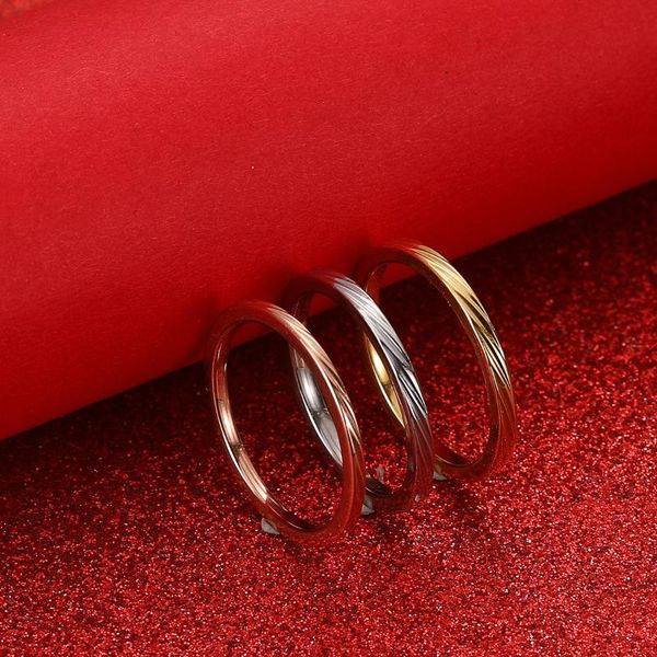 wedding rings trendy stainless steel gold color for women men jewelry, Slivery;golden
wedding rings trendy stainless steel gold color for women men jewelry, Slivery;golden