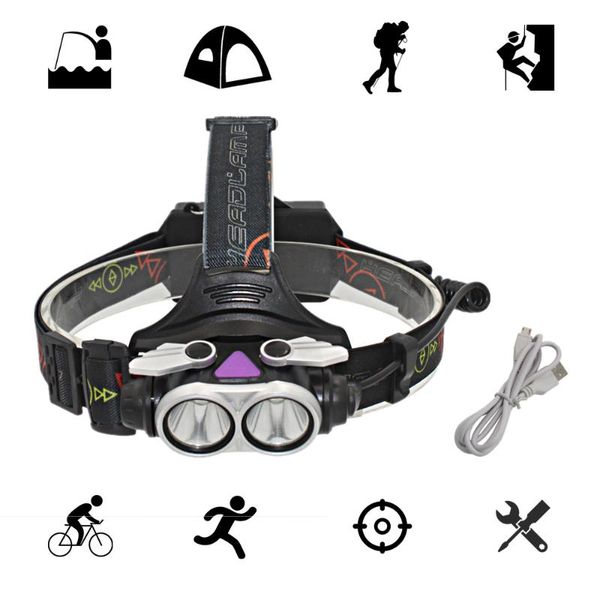 headlamp rechargeable headlight xm-l t6 led head lamp fishing light usb 18650 power with charger headlamps
headlamp rechargeable headlight xm-l t6 led head lamp fishing light usb 18650 power with charger headlamps