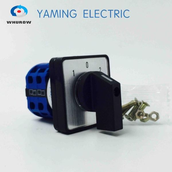 smart home control rotary cam changeover switch 660v 20a electric 3 position 8 terminals lw26-20/2
smart home control rotary cam changeover switch 660v 20a electric 3 position 8 terminals lw26-20/2