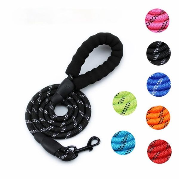 dog collars & leashes pet multicolor reflective leash nylon rope traction ropes medium large dogs walk round supplies
dog collars & leashes pet multicolor reflective leash nylon rope traction ropes medium large dogs walk round supplies