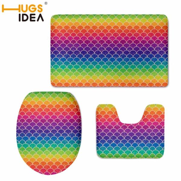 3pcs/set rainbow cloud toilet seat cover flannel fabric case bathroom mat home decoration door non-slip covers
3pcs/set rainbow cloud toilet seat cover flannel fabric case bathroom mat home decoration door non-slip covers