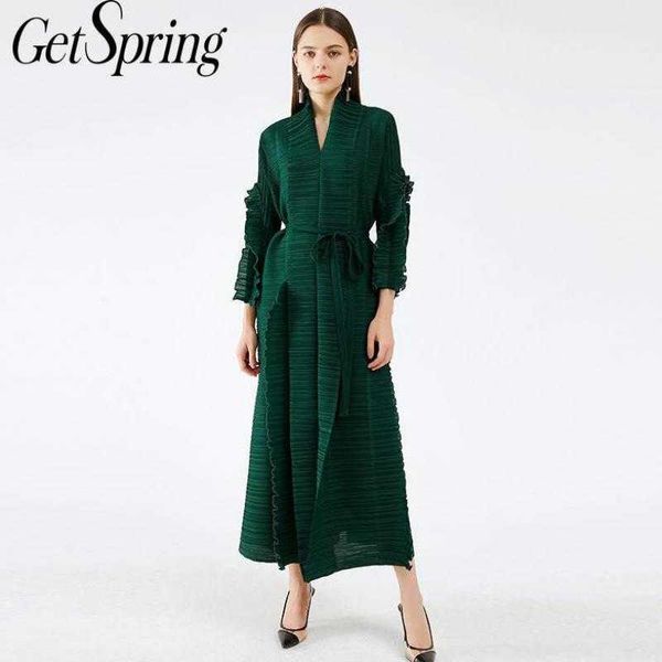 getspring women dress scarf collar long sleeve lace up vintage temperament ladies es loose summer es 210601, Black;gray
getspring women dress scarf collar long sleeve lace up vintage temperament ladies es loose summer es 210601, Black;gray