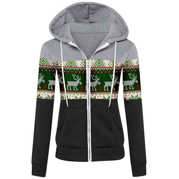 women's jackets sweatcoat with hoodie zipper, spring and autumn , christmas-print hood, women's hoods pj2r, Black;brown
women's jackets sweatcoat with hoodie zipper, spring and autumn , christmas-print hood, women's hoods pj2r, Black;brown